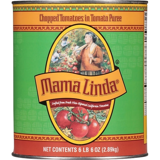 MAMA LINDA Chopped Salsa Base, 6 x 102 oz Case - Pantry Ingredients