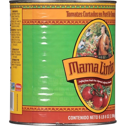 MAMA LINDA Chopped SALSA BASE, 6 x 102 oz Case - DOT product image 3
