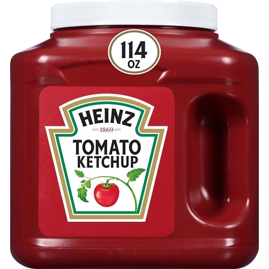 Heinz Tomato Ketchup Bulk, 6 x 114 oz Case - Condiments & Sauces