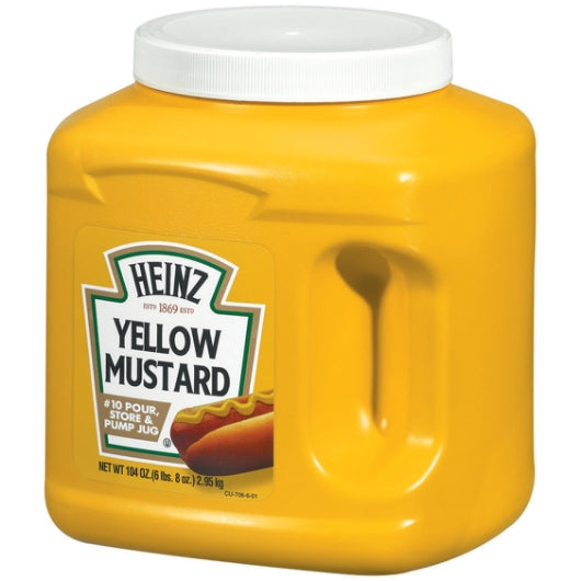 Heinz Kosher Mustard Bulk, 6 x 104 oz Case - DOT product image 4