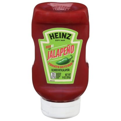 Heinz Jalapeno Ketchup Bottle, 6 x 397 GR Case - DOT product image 6