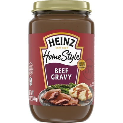 Heinz Homestyle Beef Gravy Jar, 12 x 340 GR Case - DOT product image 3
