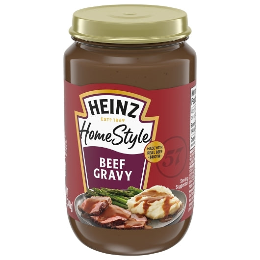 Heinz Homestyle Beef Gravy Jar, 12 x 340 GR Case - DOT product image 5