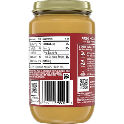 Heinz Homestyle Turkey Gravy Jar, 12 x 340 GR Case - DOT product image 7