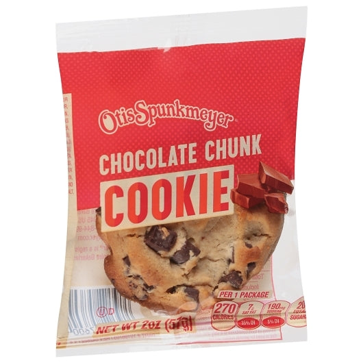 Otis Spunkmeyer Individually Wrapped Thaw And Serve Chocolate Cookie, 72 x 2 oz Case - DOT product image 3