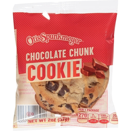 Otis Spunkmeyer Individually Wrapped Thaw And Serve Chocolate Cookie, 72 x 2 oz Case - DOT product image 2