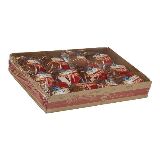 Otis Spunkmeyer INDIVIDUALLY WRAPPED BLUEBERRY MUFFINS, 4 x 12 x 6.5 oz Case - DOT product image 7