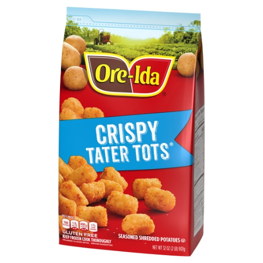 Ore-Ida Crispy Tater Tots, 12 x 2 lb Case - DOT product image 4