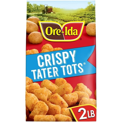 Ore-Ida Crispy Tater Tots, 12 x 2 lb Case - DOT product image 3