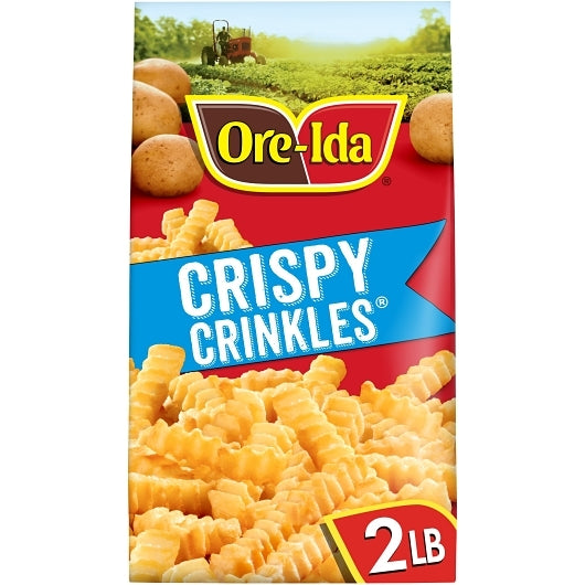 Ore-Ida GOLDEN DEEP Crispy CRINKLE CUT French FRIES, 12 x 907 GR Case - DOT product image 2