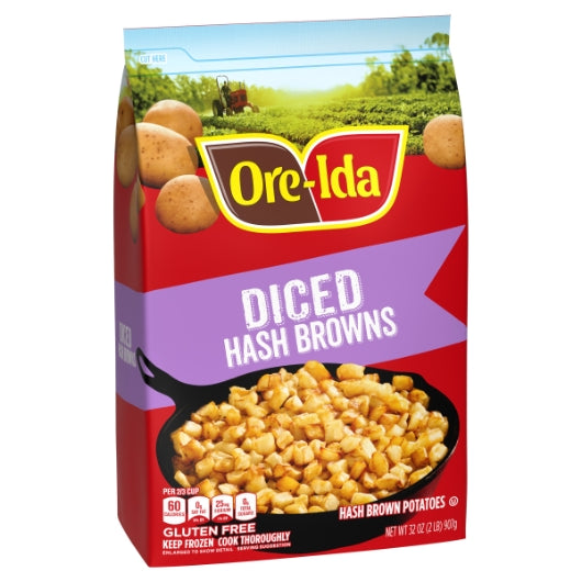 Ore Ida Kraft SOUTHERN STYLE Diced Hash Brown Potatoes, 12 x 907 GR Case - DOT product image 4
