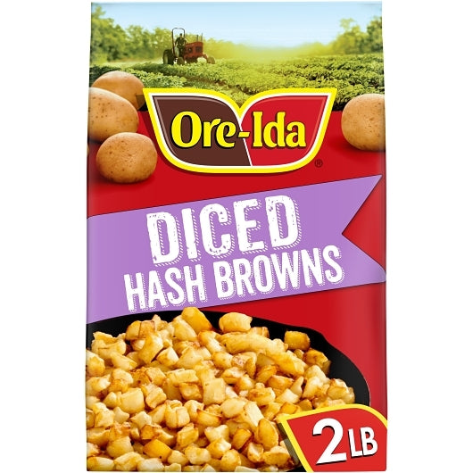 Ore Ida Kraft SOUTHERN STYLE Diced Hash Brown Potatoes, 12 x 907 GR Case - DOT product image 3