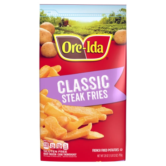 Ore-Ida Classic Steak Fries, 12 x 793 GR Case - Frozen Potatoes Sides