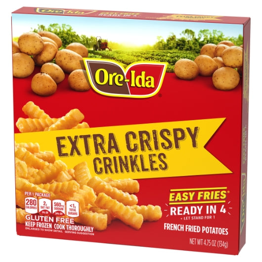 Ore-Ida Extra Crispy Microwavable French Fries, 12 x 134 GR Case - DOT product image 4