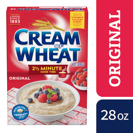 Cream Of Wheat Original Hot Cereal, 12 x 28 oz Case - DOT product image 2
