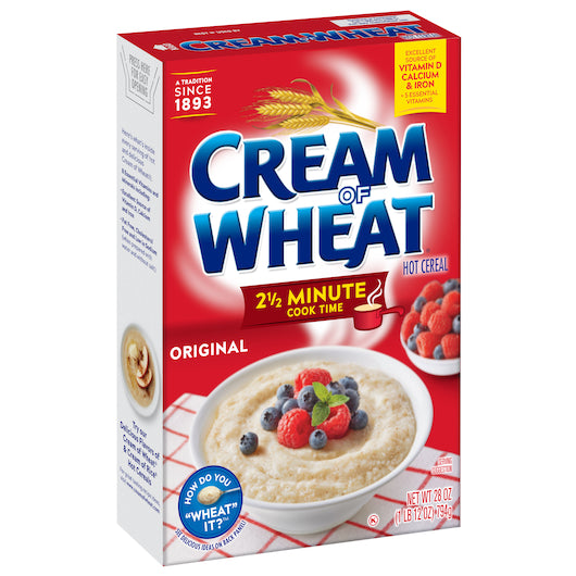 Cream Of Wheat Original Hot Cereal, 12 x 28 oz Case - DOT product image 7