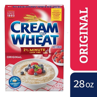 Cream Of Wheat Original Hot Cereal, 12 x 28 oz Case - DOT product image 3