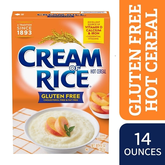 Cream Of Rice Cereal, 12 x 14 oz Case - Breakfast Foods