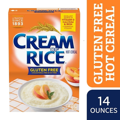 Cream Of Rice Cereal, 12 x 14 oz Case - Breakfast Foods