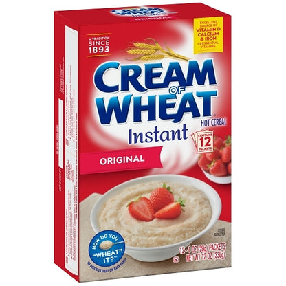 Cream Of Wheat Instant Original Hot Cereal, 12 x 12 oz Case - DOT product image 3