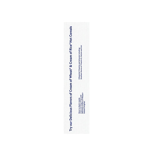 Cream Of Wheat Instant Original Hot Cereal, 12 x 12 oz Case - DOT product image 6