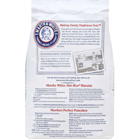 Martha White SELF RISING FLOUR, 8 x 5 lb Case - DOT product image 2