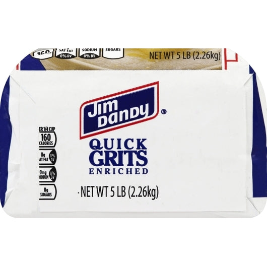 Jim Dandy QUICK GRITS 5 POUND, 8 x 5 lb Case - DOT product image 2