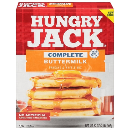 Hungry Jack Complete Buttermilk Pancake Mix, 6 x 32 oz Case - DOT product image 3