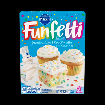 Pillsbury Funfetti Cake Mix, 12 x 15.25 oz Case - DOT product image 6