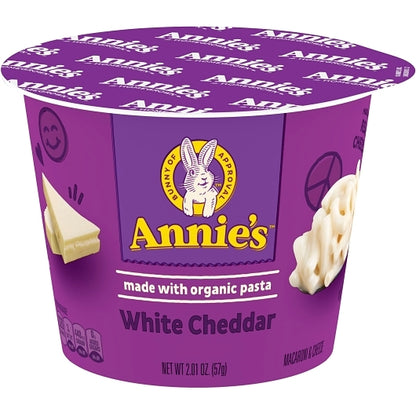 12 Pack : Annie's Homegrown - White Cheddar Microwavable Mac And - DOT product image 2