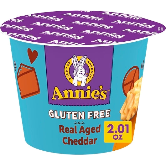Gluten Free Rice Gluten Free Cheddar Macaroni & Cheese Pasta, 12 x 2.01 oz Case - Pantry Ingredients