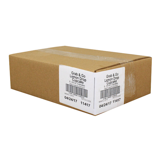 Just Desserts Grab & Go Lemon Cupcake, 6 x 4.6 oz Case - DOT product image 3