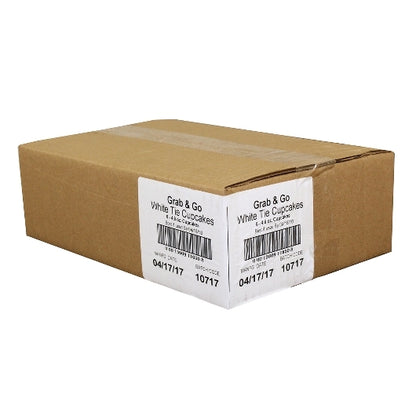 Just Desserts Grab & Go White Tie Cupcake, 6 x 4.6 oz Case - DOT product image 3