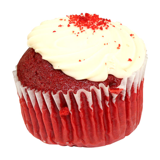 Just Desserts Grab & Go Red Velvet Cupcake, 6 x 4.4 oz Case - Bakery & Desserts