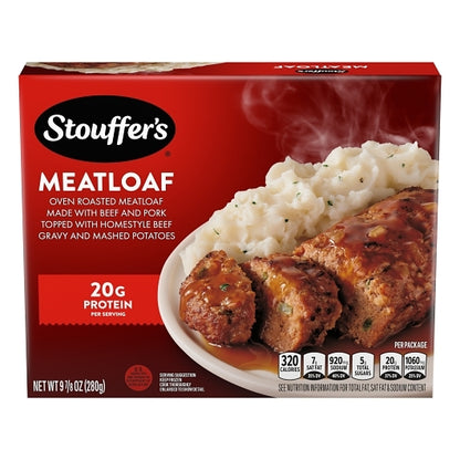 Stouffer's Meatloaf Entree, 12 x 9.875 oz Case - Prepared Foods