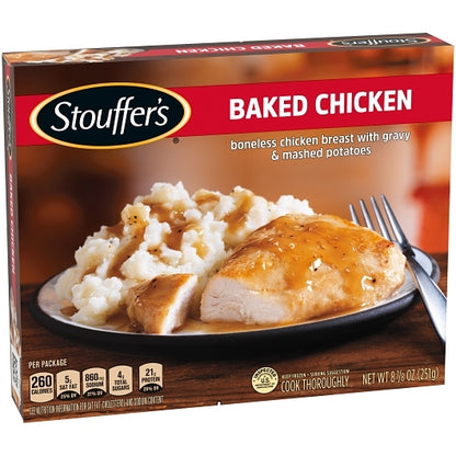 Stouffer's Classics Baked Chicken Meal, 12 x 8.875 oz Case - DOT product image 4