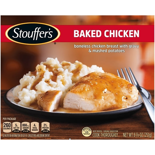 Stouffer's Classics Baked Chicken Meal, 12 x 8.875 oz Case - DOT product image 2