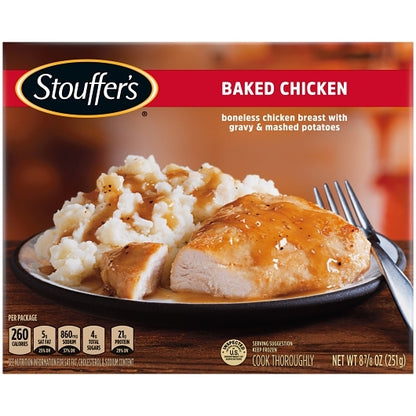 Stouffer's Classics Baked Chicken Meal, 12 x 8.875 oz Case - DOT product image 3