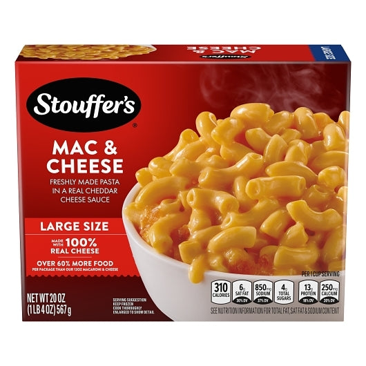 Stouffer's Macaroni & Cheese Meal, 12 x 1.25 lb Case - Prepared Foods