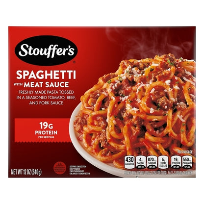Stouffer's Spaghetti & Meat Sauce, 12 x 12 oz Case - DOT product image 2