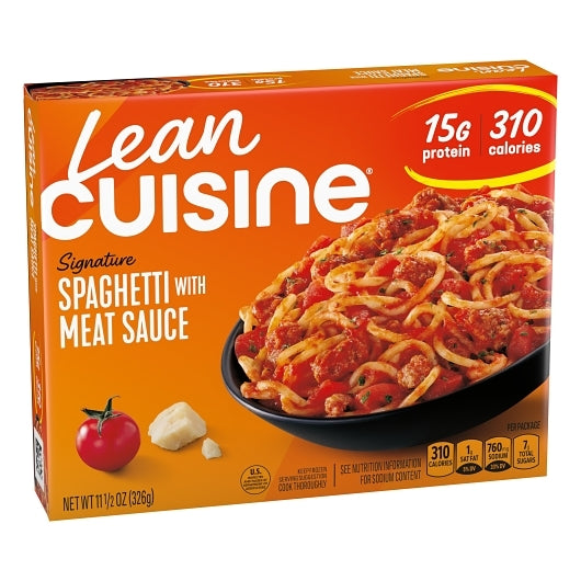 Lean Cuisine Spaghetti With Meat Sauce Meal, 12 x 11.5 oz Case - DOT product image 3