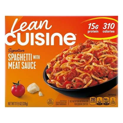 Lean Cuisine Spaghetti With Meat Sauce Meal, 12 x 11.5 oz Case - DOT product image 2