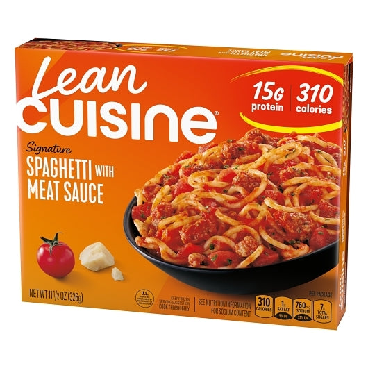 Lean Cuisine Spaghetti With Meat Sauce Meal, 12 x 11.5 oz Case - DOT product image 5