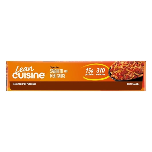 Lean Cuisine Spaghetti With Meat Sauce Meal, 12 x 11.5 oz Case - DOT product image 6