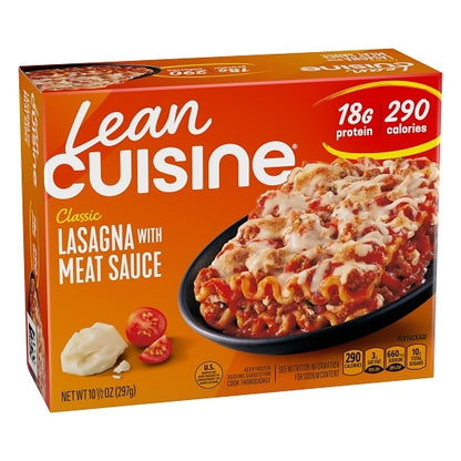 Lean Cuisine Lasagna With Meat Sauce, 12 x 10.5 oz Case - DOT product image 4