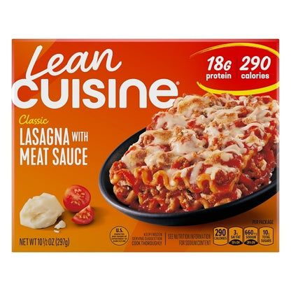 Lean Cuisine Lasagna With Meat Sauce, 12 x 10.5 oz Case - DOT product image 2