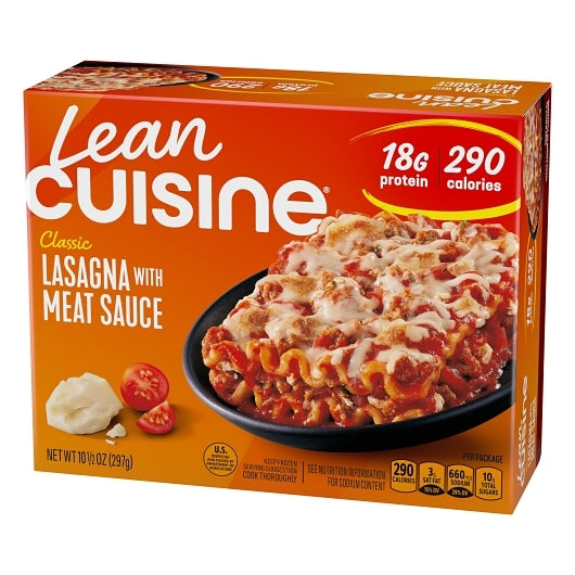 Lean Cuisine Lasagna With Meat Sauce, 12 x 10.5 oz Case - DOT product image 6