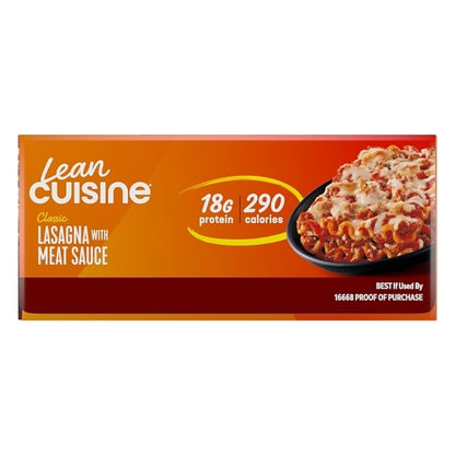 Lean Cuisine Lasagna With Meat Sauce, 12 x 10.5 oz Case - DOT product image 7