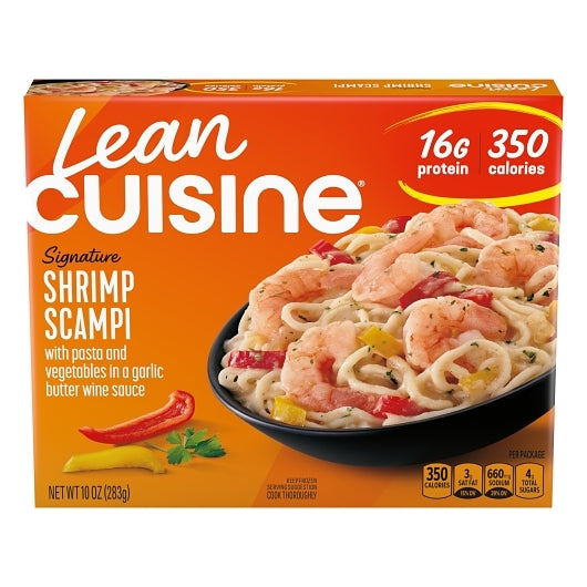 Lean Cuisine Shrimp Scampi, 12 x 10 oz Case - Frozen Meat & Seafood