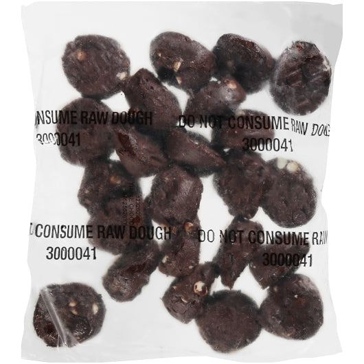 Tollhouse Triple Chocolatey Chip Cookie Dough, 8 x 30 x 1.499 oz Case - Bakery & Desserts